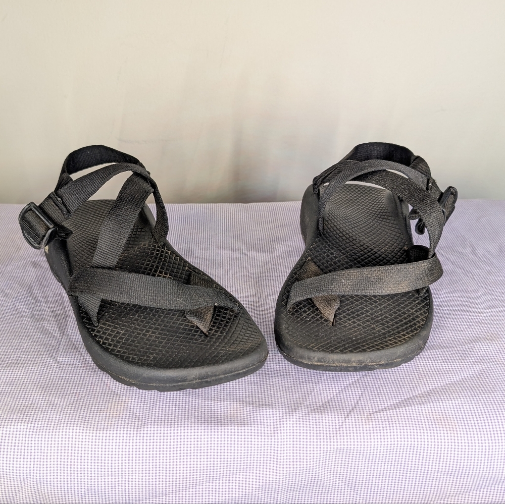Chaco Z/1 Classic Sandals Black Hiking Adjustable Strap Outdoor